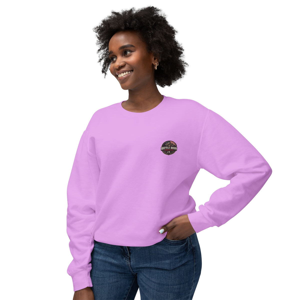 Battle Born Prints Heritage Collection "Made for Hard Miles" Crewneck Sweatshirt