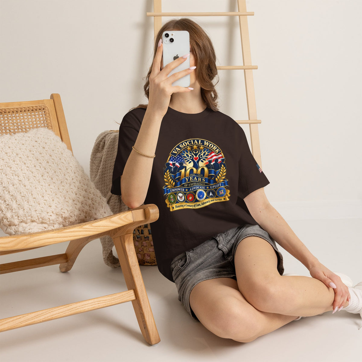 VA Social Work 100 Years Commemorative T-Shirt