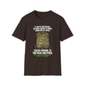 Military Humor T-Shirt – Tactical Canteen Tee for Outdoor Adventures