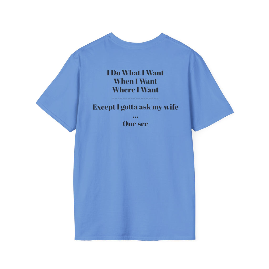 No Vet Left Offline Graphic Tee — "I Do What I Want..."