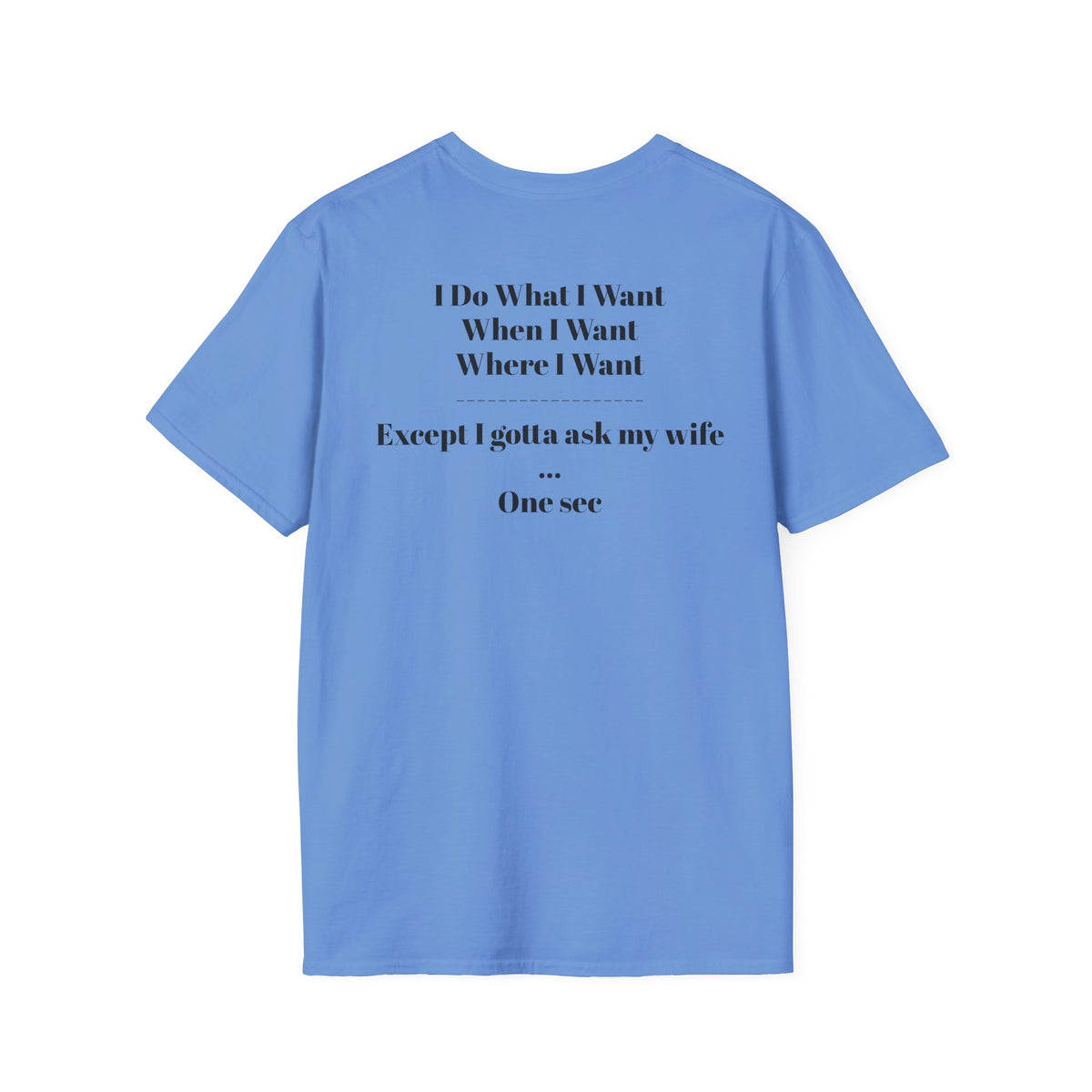 No Vet Left Offline Graphic Tee — "I Do What I Want..."