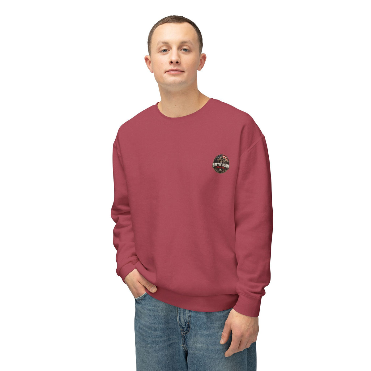 Battle Born Prints Heritage Collection "Made for Hard Miles" Crewneck Sweatshirt