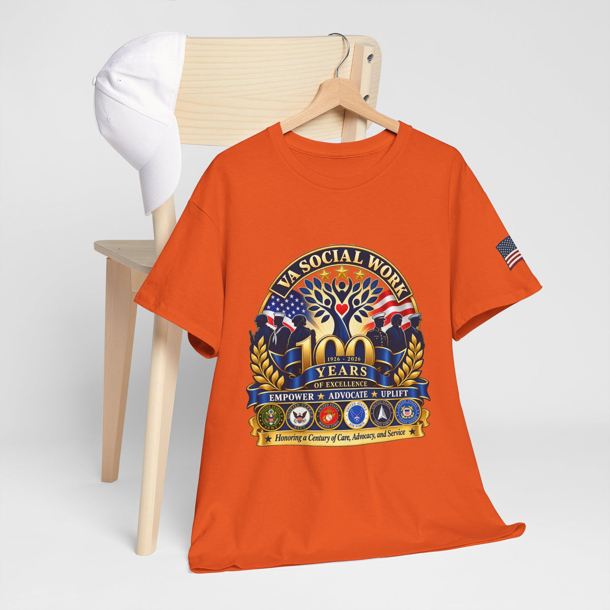 VA Social Work 100 Years Commemorative T-Shirt