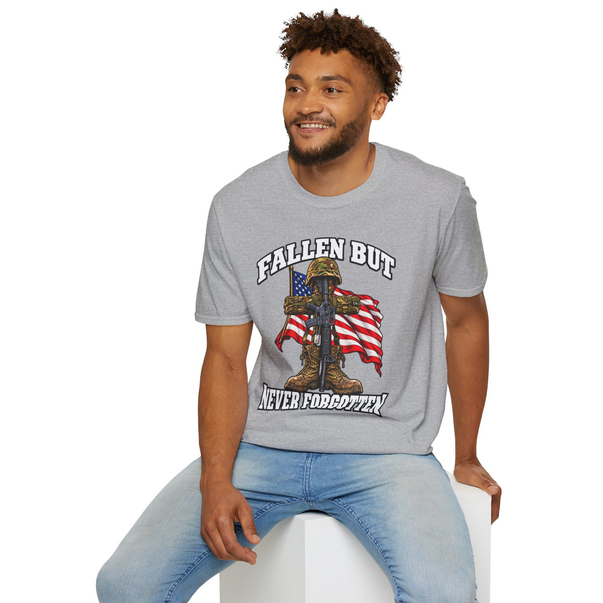 Never Forgotten Memorial T-Shirt – A Tribute Wearable Year-Round