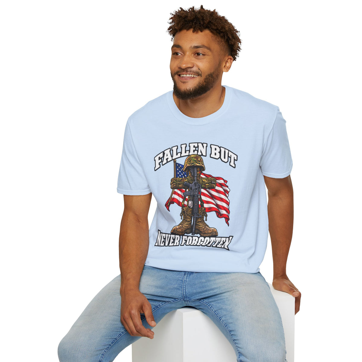 Never Forgotten Memorial T-Shirt – A Tribute Wearable Year-Round