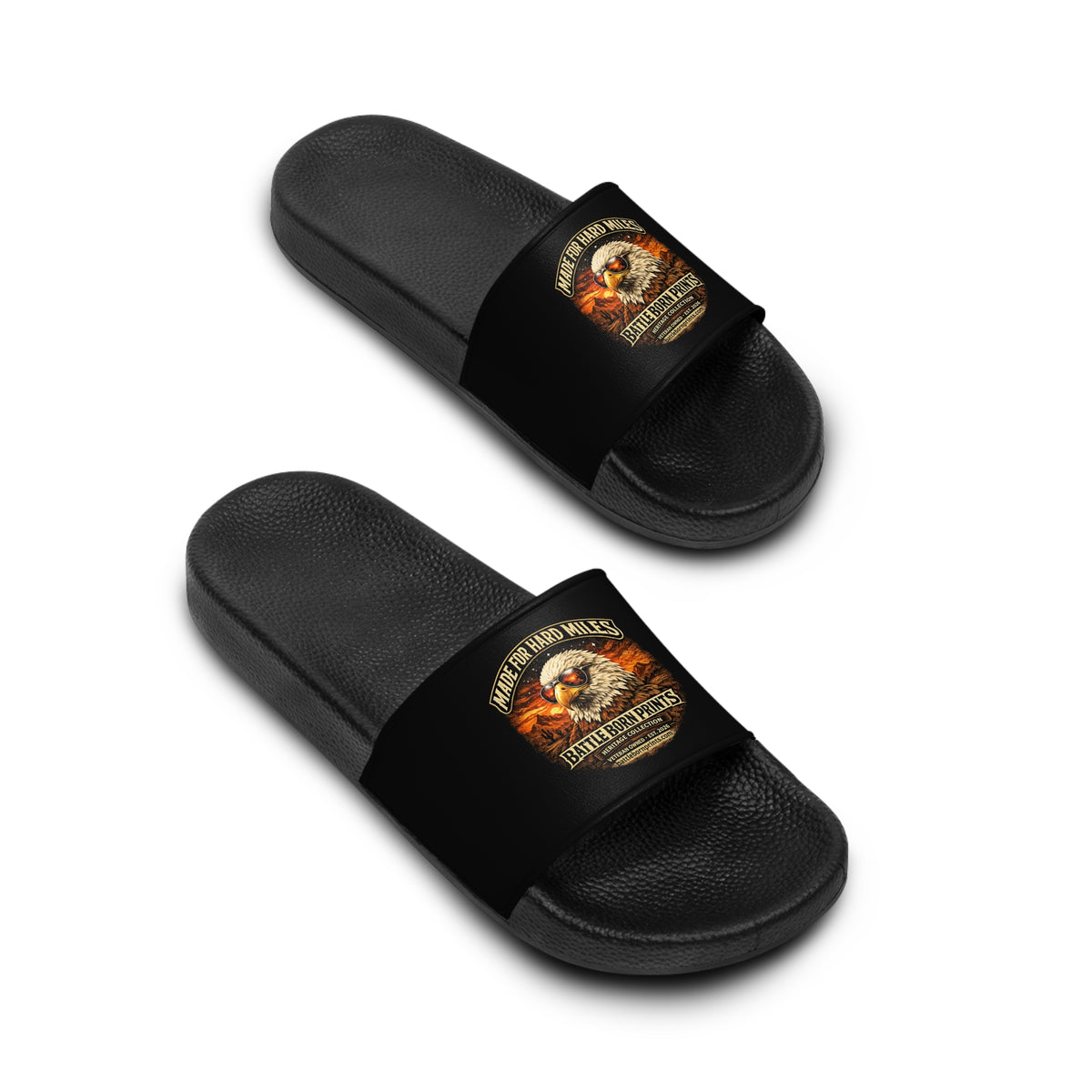 Battle Born Heritage Collection "Made For Hard Miles" Women's Slide Sandals