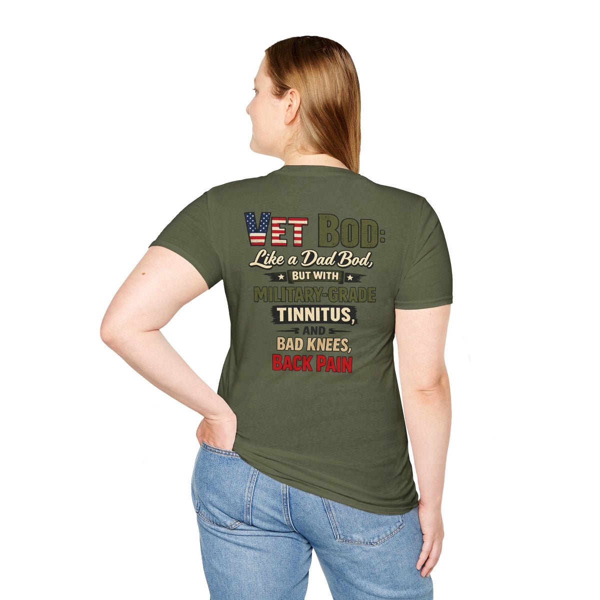 "Vet Bod" T‑Shirt — Minimal Tee Product