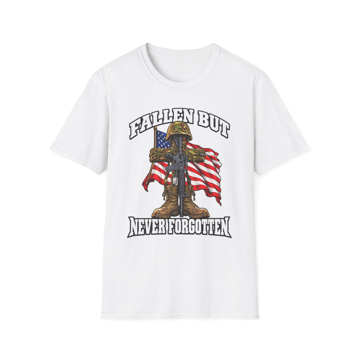 Never Forgotten Memorial T-Shirt – A Tribute Wearable Year-Round