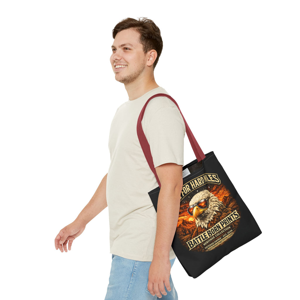 Battle Born Prints Heritage Collection "Made For Hard Miles" Tote Bag