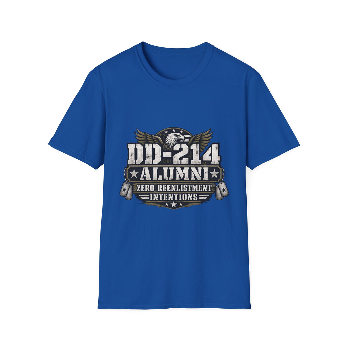 DD-214 Alumni Eagle T-Shirt – Veteran Pride Graphic Tee