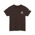 VA Social Work 100th Anniversary T-Shirt — Empower Advocate Uplift (American Flag Sleeve)