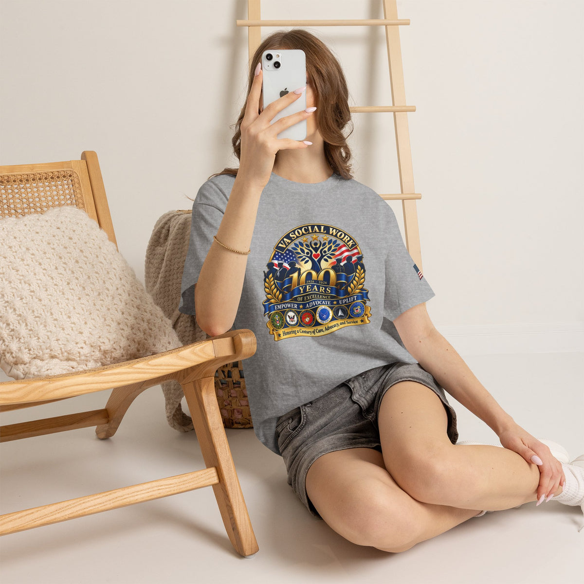 VA Social Work 100 Years Commemorative T-Shirt
