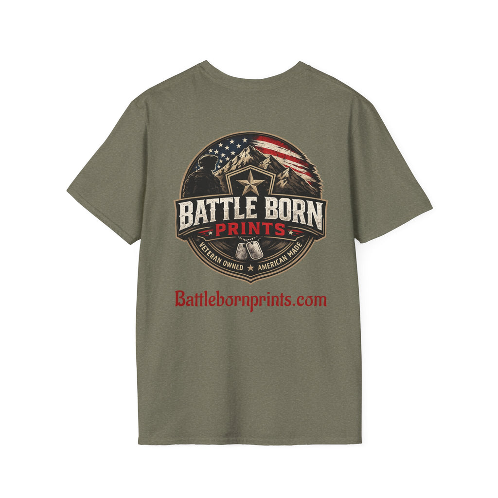 Battle Born Prints T‑Shirt — Minimal Everyday Tee