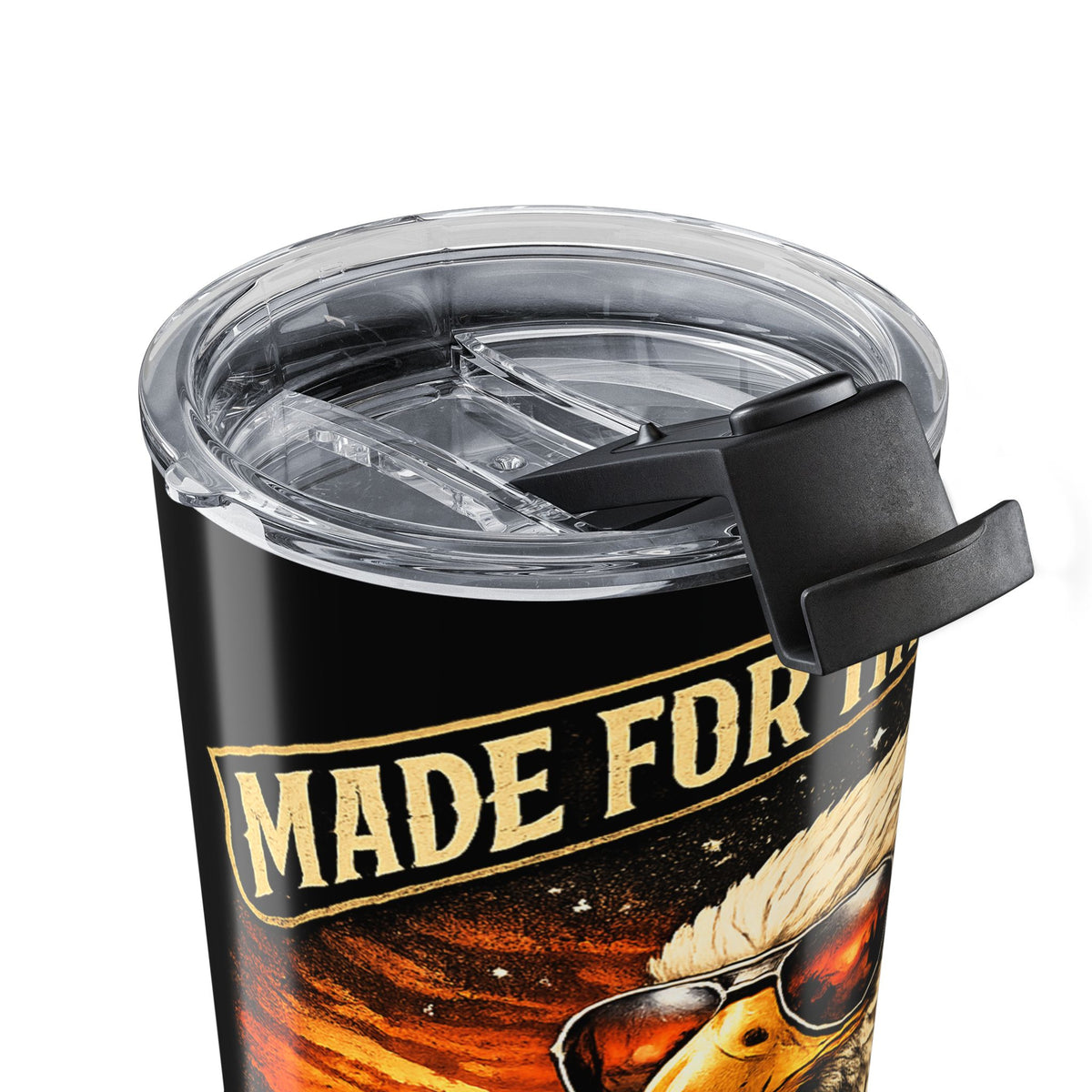20oz Battle Born Prints "Made For Hard Miles" Travel Tumbler