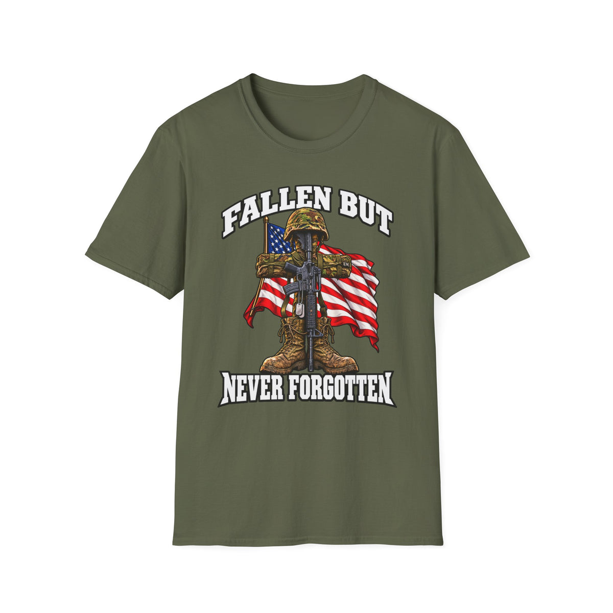 Never Forgotten Memorial T-Shirt – A Tribute Wearable Year-Round