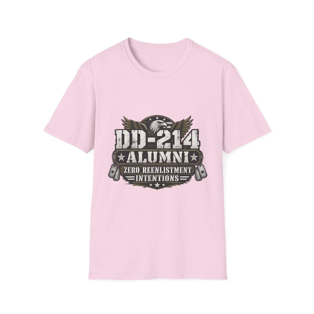 DD-214 Alumni Eagle T-Shirt – Veteran Pride Graphic Tee