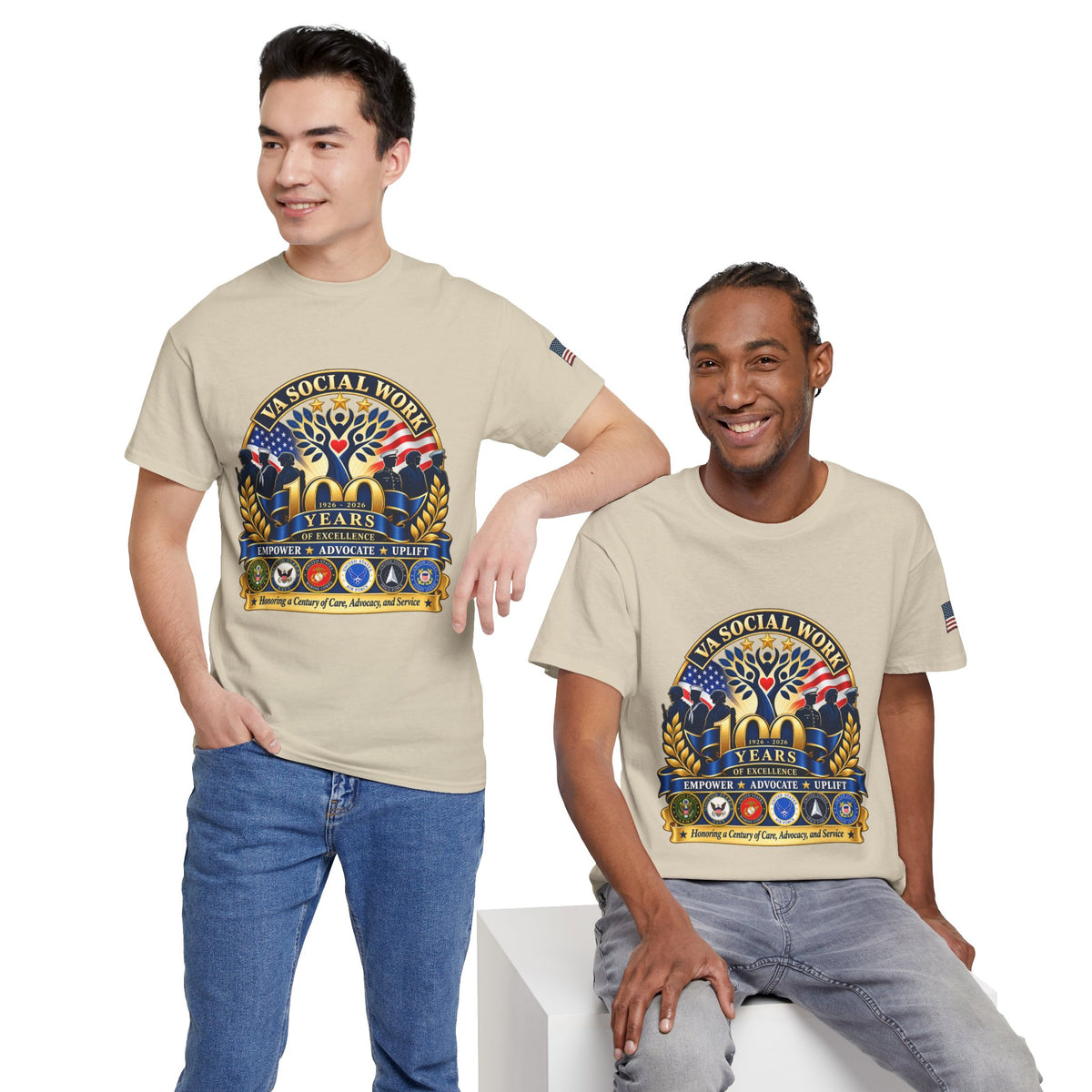 VA Social Work 100 Years Commemorative T-Shirt