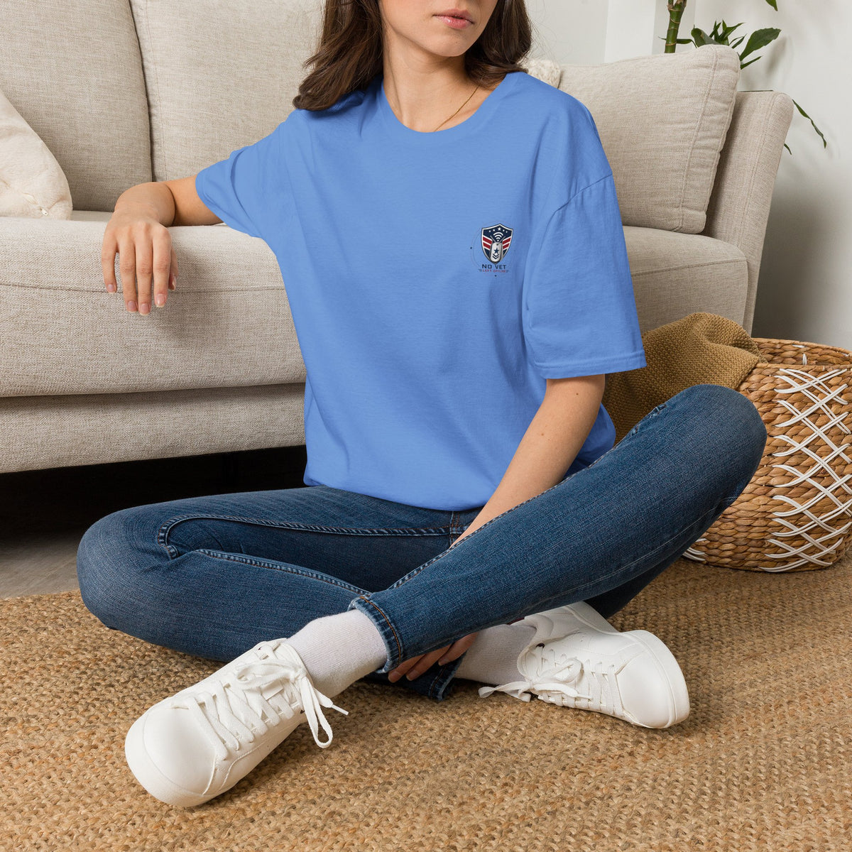 No Vet Left Offline Graphic Tee — "I Do What I Want..."
