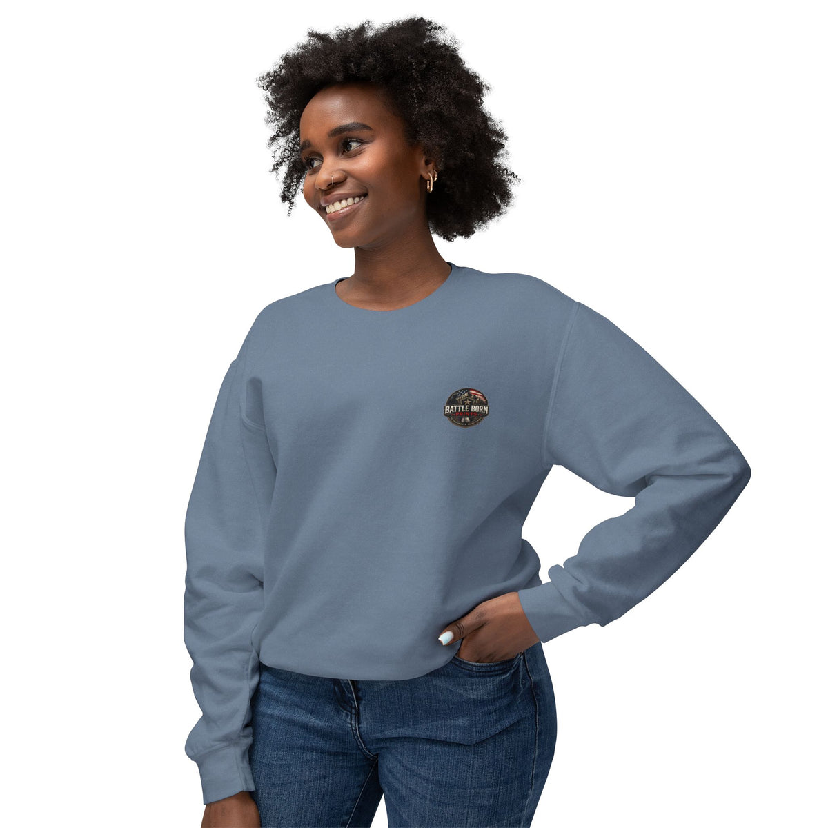 Battle Born Prints Heritage Collection "Made for Hard Miles" Crewneck Sweatshirt