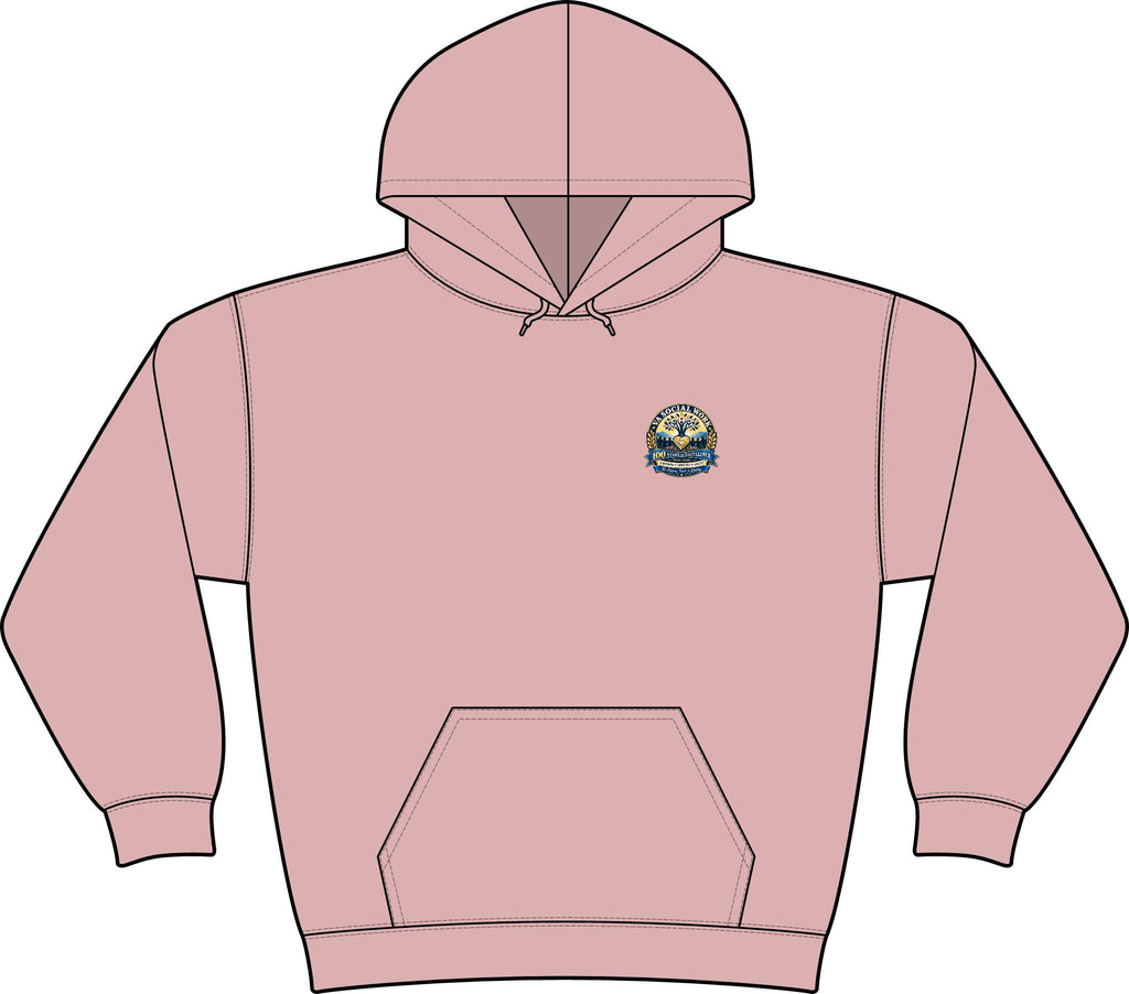 Coastal Compass Fleece Hoodie - VA 100th Social Work Commemorative Hoodie