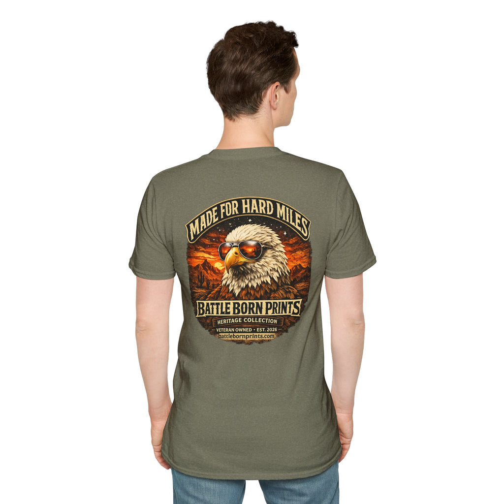 Battle Born Prints Heritage Collection "Made for Hard Miles" Unisex T-Shirt