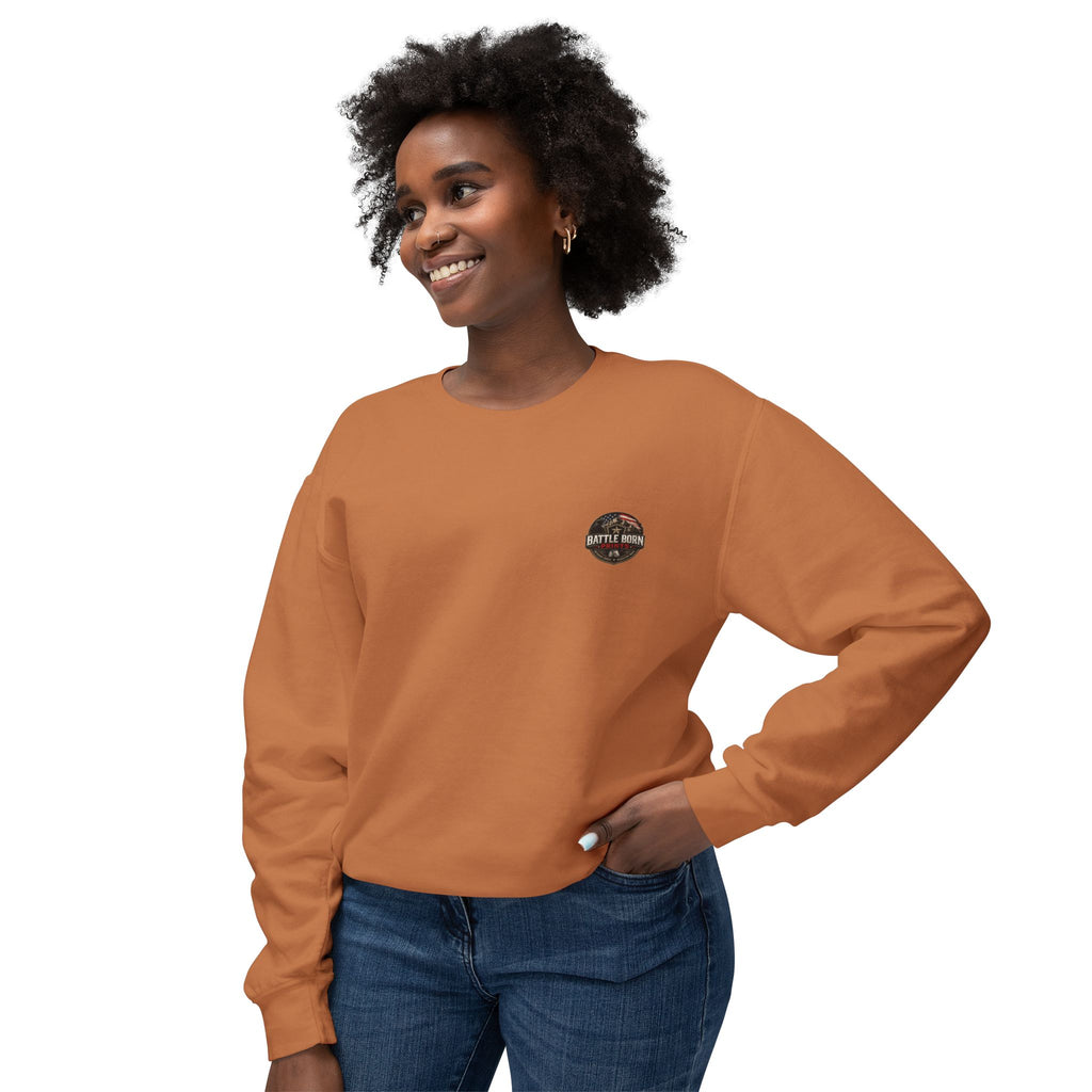 Battle Born Prints Heritage Collection "Made for Hard Miles" Crewneck Sweatshirt