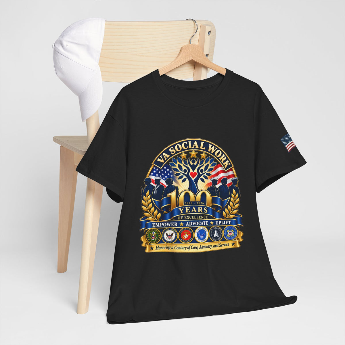 VA Social Work 100 Years Commemorative T-Shirt