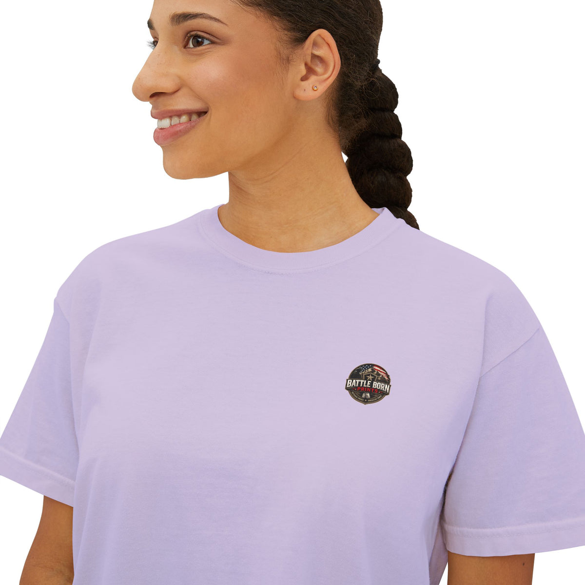 Battle Born Prints Heritage Collection "Made for Hard Miles" — Women's Boxy Shirt