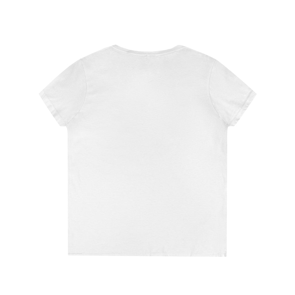 Veteran Wife V-Neck T-Shirt — Strong Proud Resilient Patriotic Tee