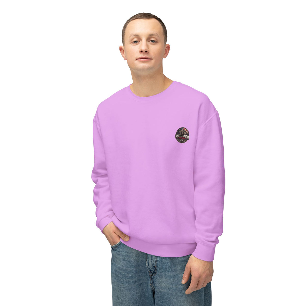 Battle Born Prints Heritage Collection "Made for Hard Miles" Crewneck Sweatshirt