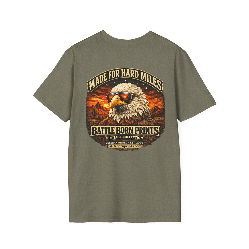 Battle Born Prints Heritage Collection "Made for Hard Miles" Unisex T-Shirt