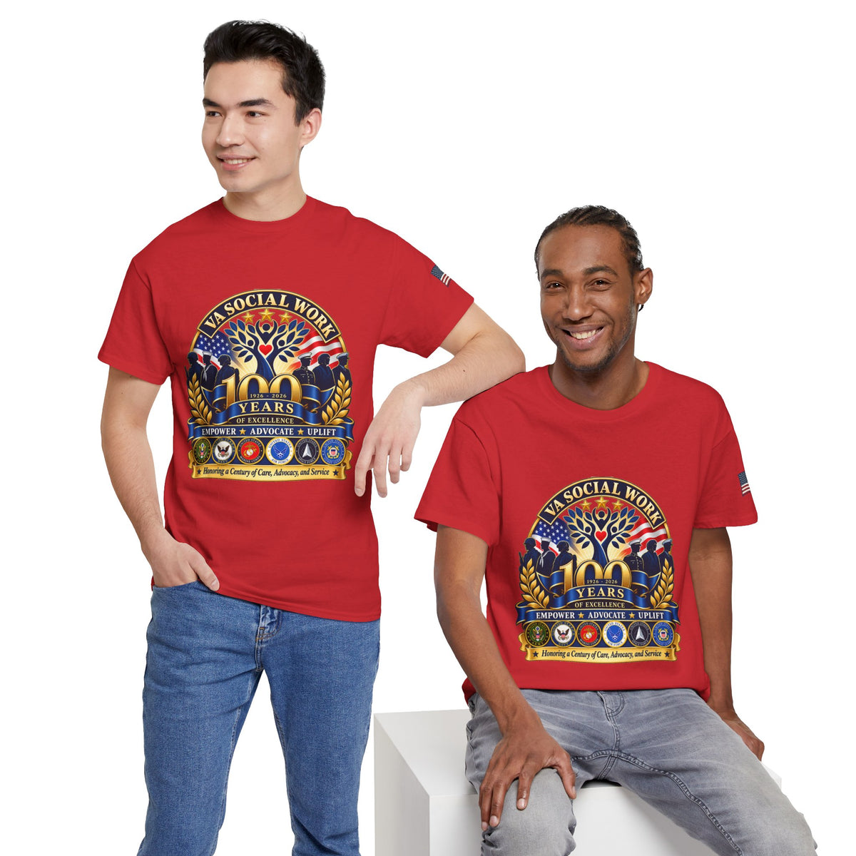 VA Social Work 100 Years Commemorative T-Shirt