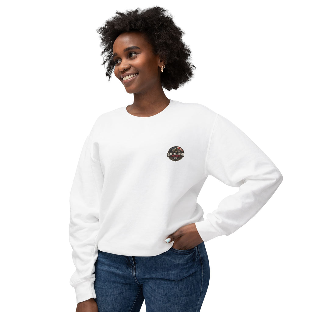 Battle Born Prints Heritage Collection "Made for Hard Miles" Crewneck Sweatshirt