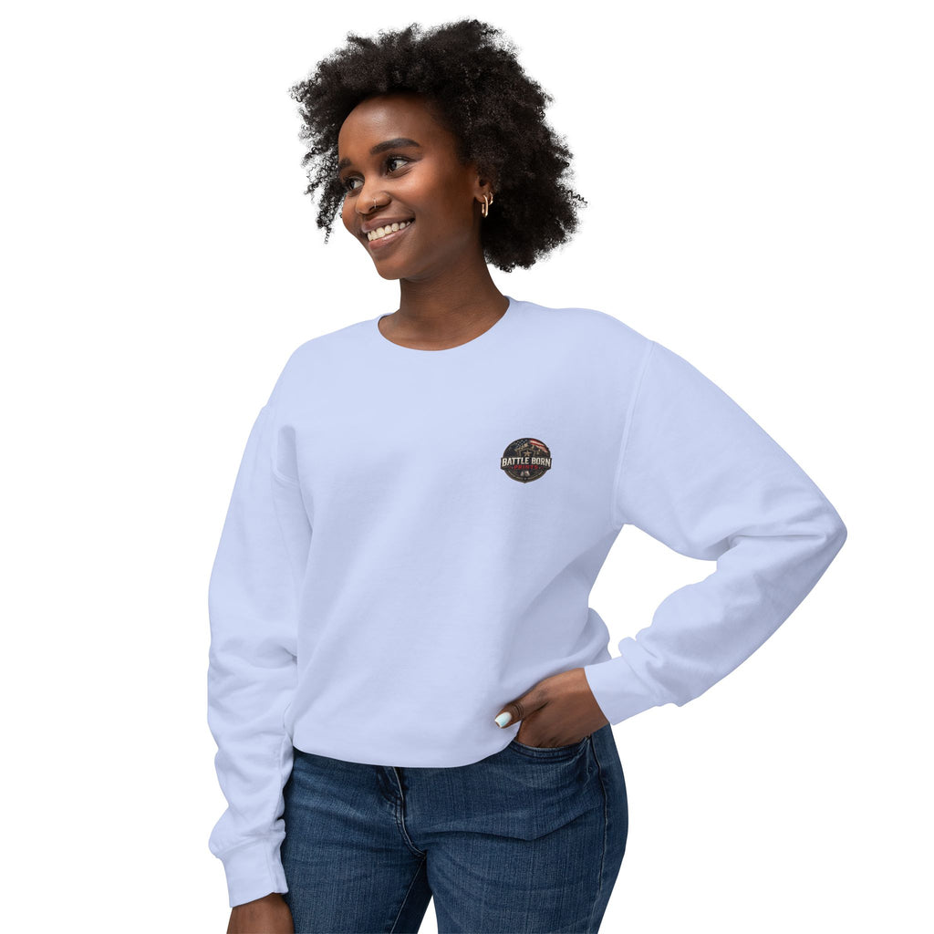 Battle Born Prints Heritage Collection "Made for Hard Miles" Crewneck Sweatshirt