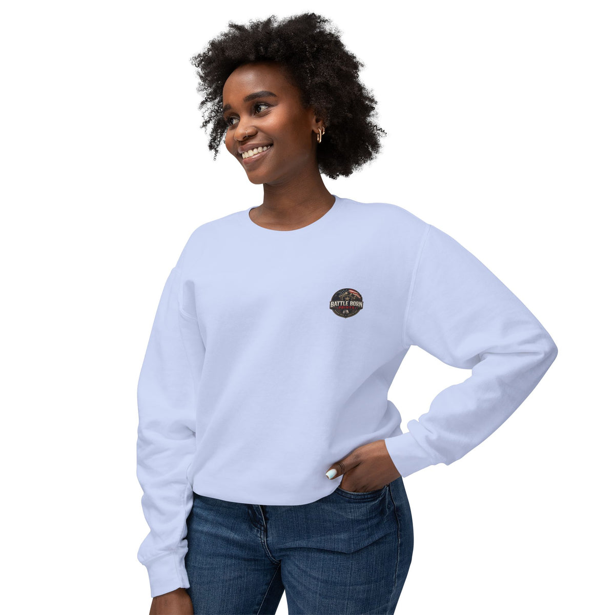 Battle Born Prints Heritage Collection "Made for Hard Miles" Crewneck Sweatshirt