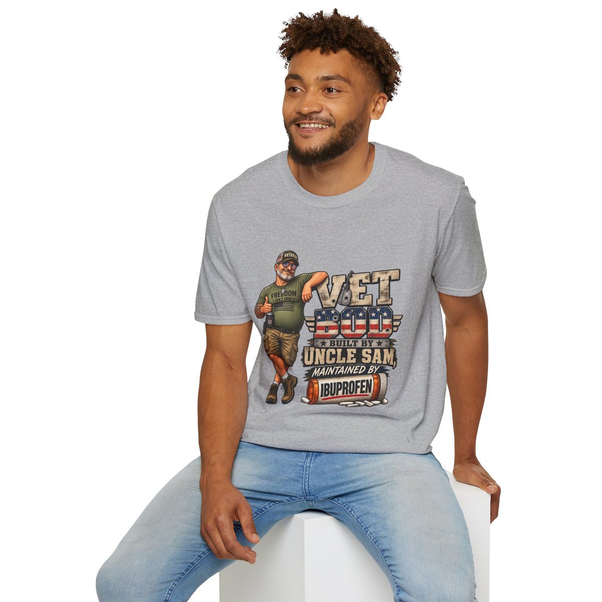 Vet Bod T-Shirt — Patriotic Vet Bod Tee Shirt