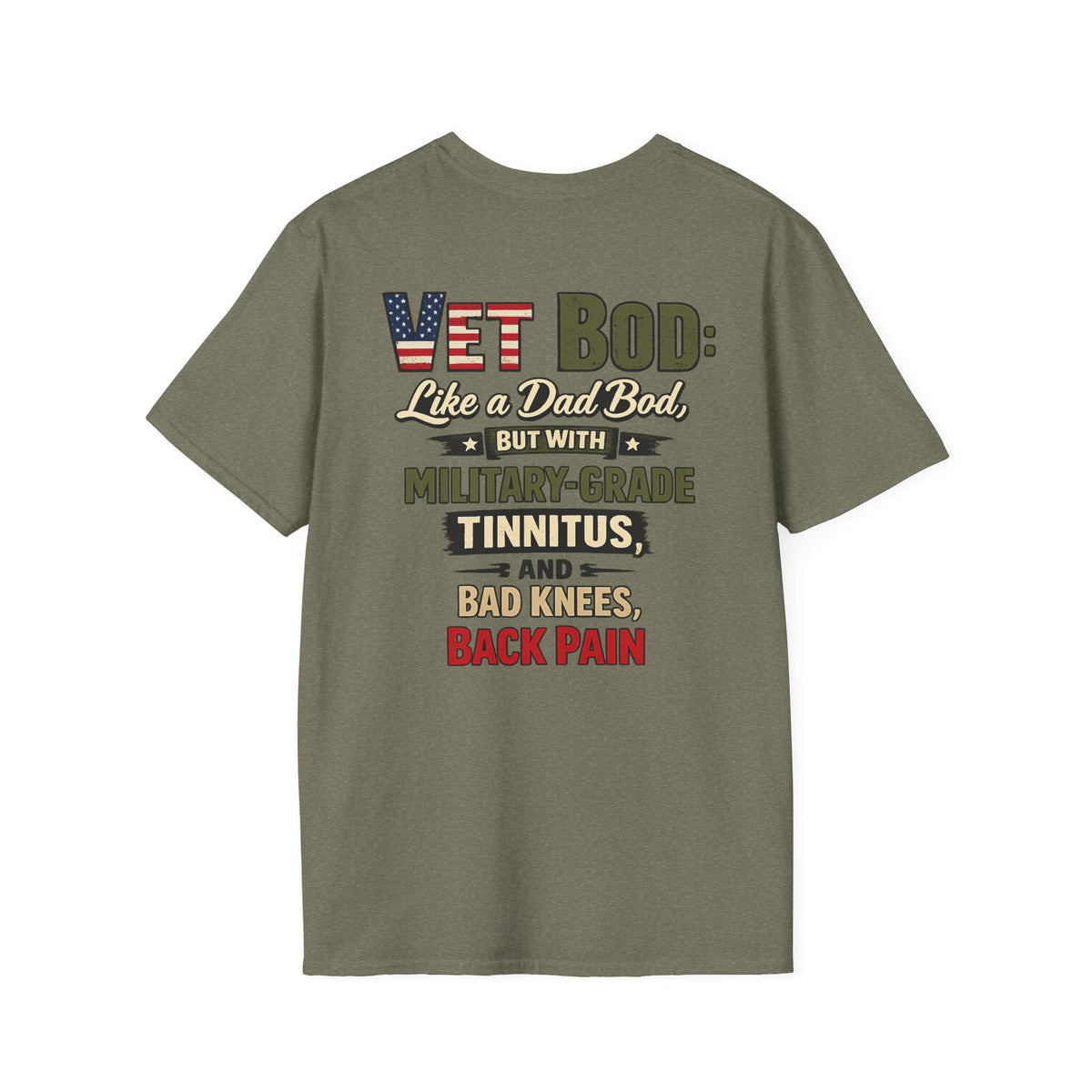 "Vet Bod" T‑Shirt — Minimal Tee Product