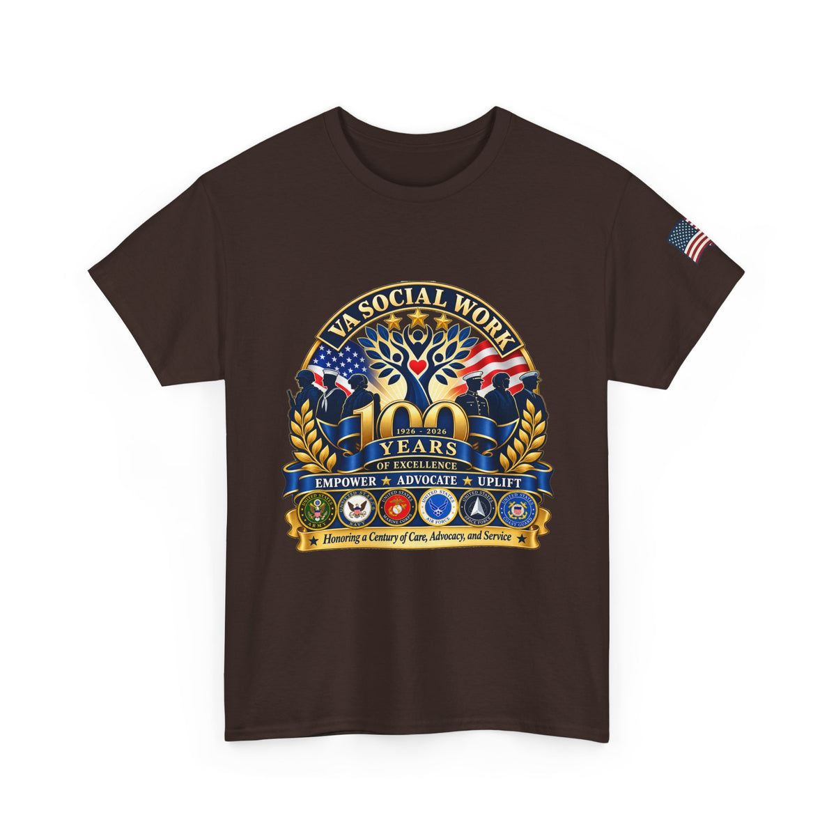 VA Social Work 100 Years Commemorative T-Shirt