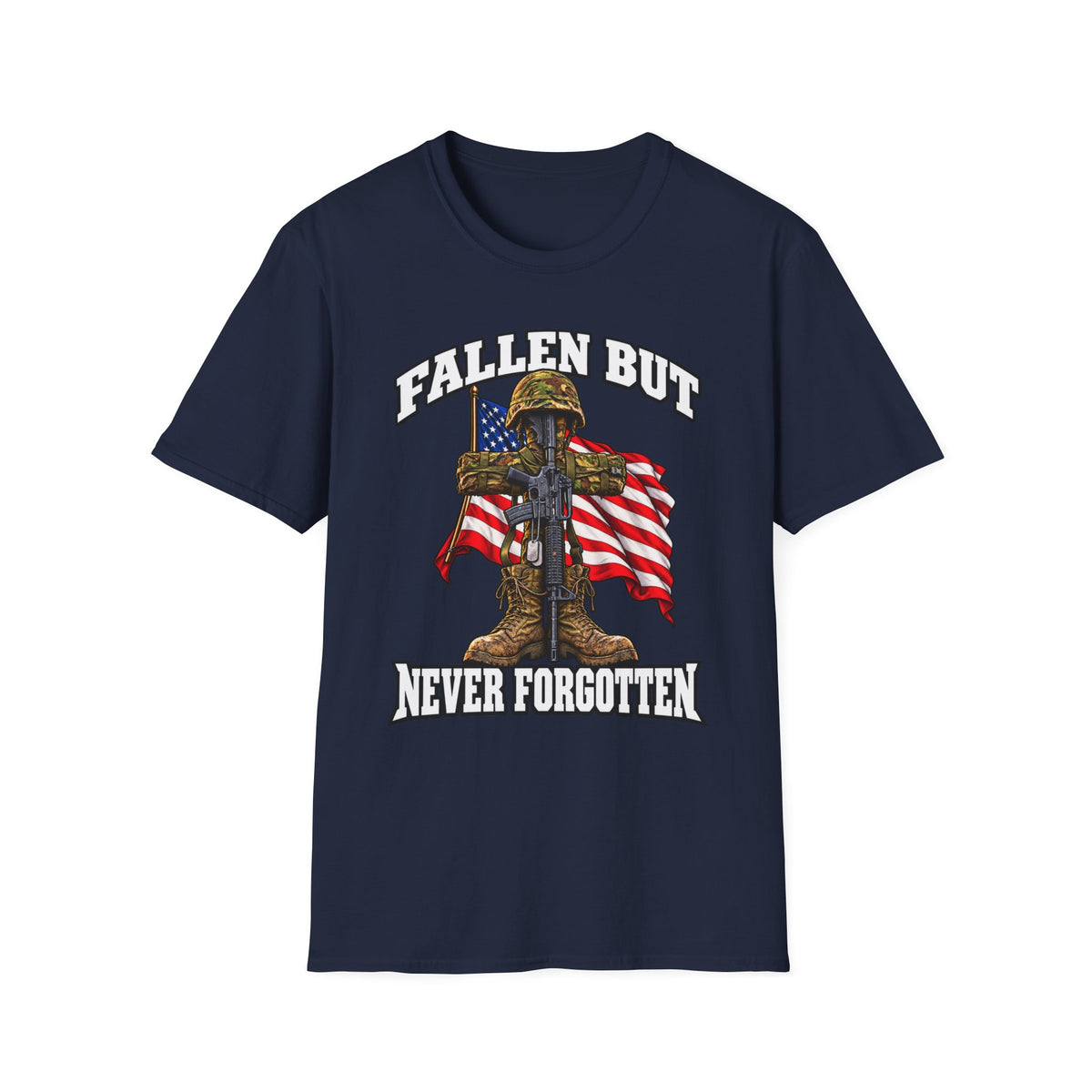 Never Forgotten Memorial T-Shirt – A Tribute Wearable Year-Round