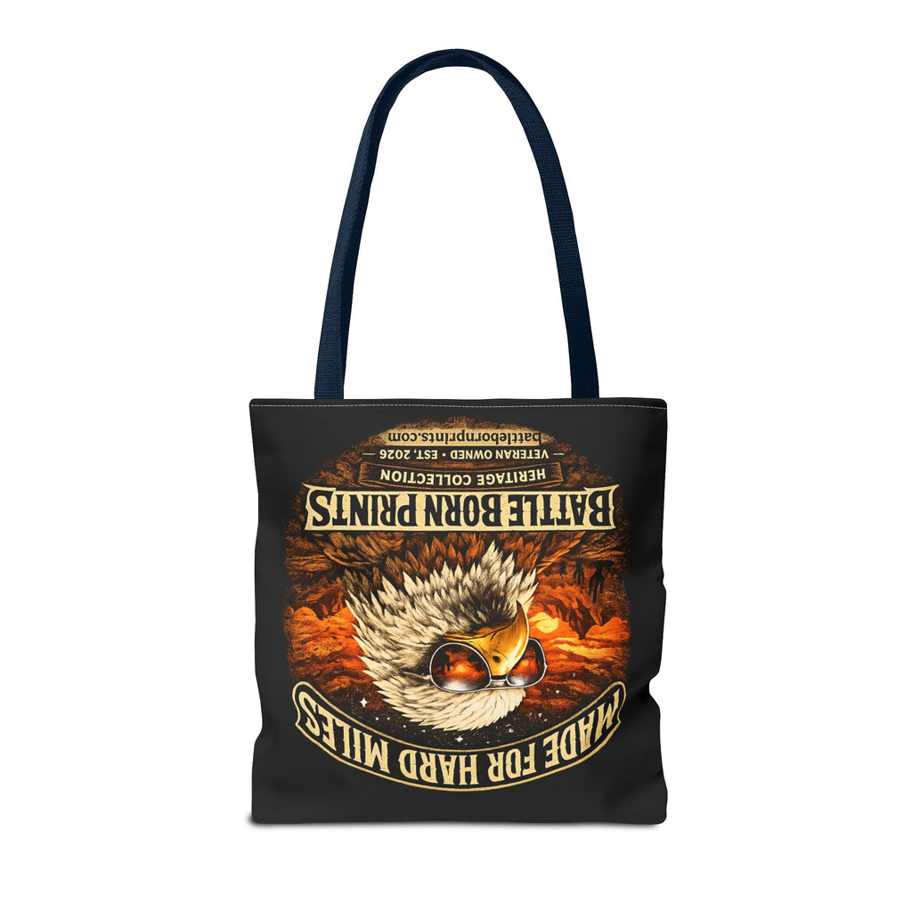 Battle Born Prints Heritage Collection "Made For Hard Miles" Tote Bag