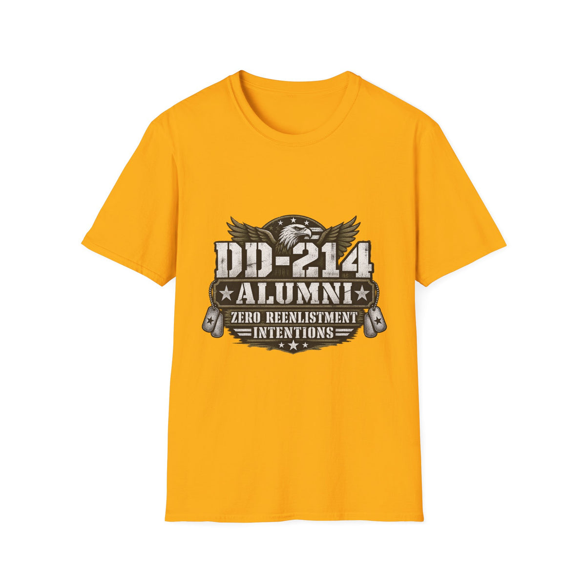 DD-214 Alumni Eagle T-Shirt – Veteran Pride Graphic Tee