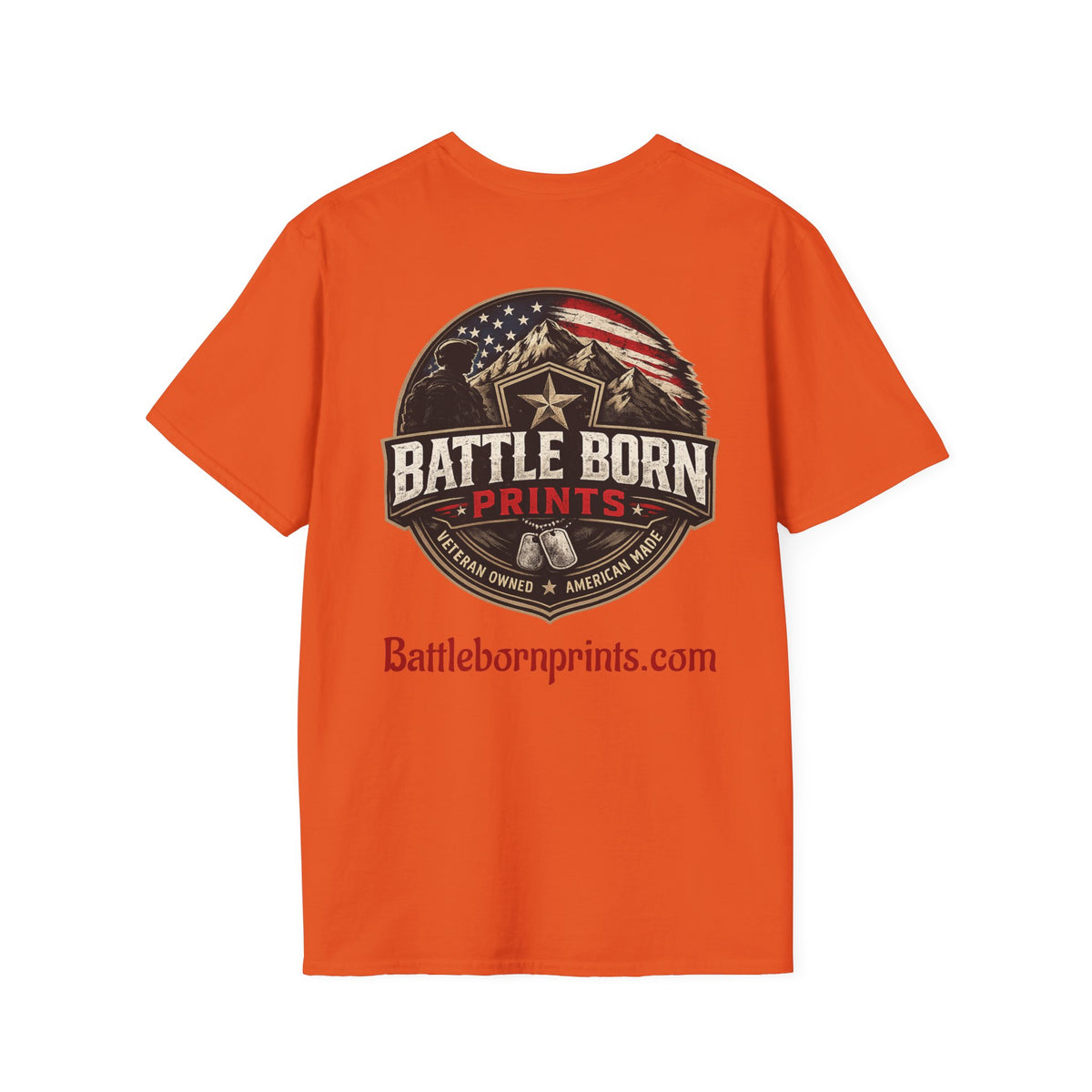 Battle Born Prints T‑Shirt — Minimal Everyday Tee