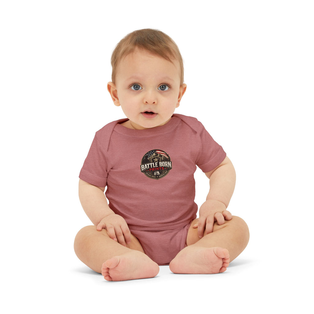 Infant Onesie - "Battle Born" Desert Baby Bodysuit
