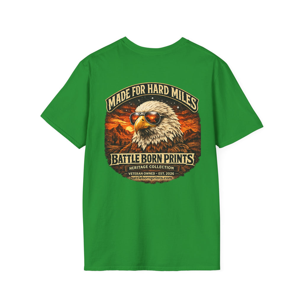 Battle Born Prints Heritage Collection "Made for Hard Miles" Unisex T-Shirt