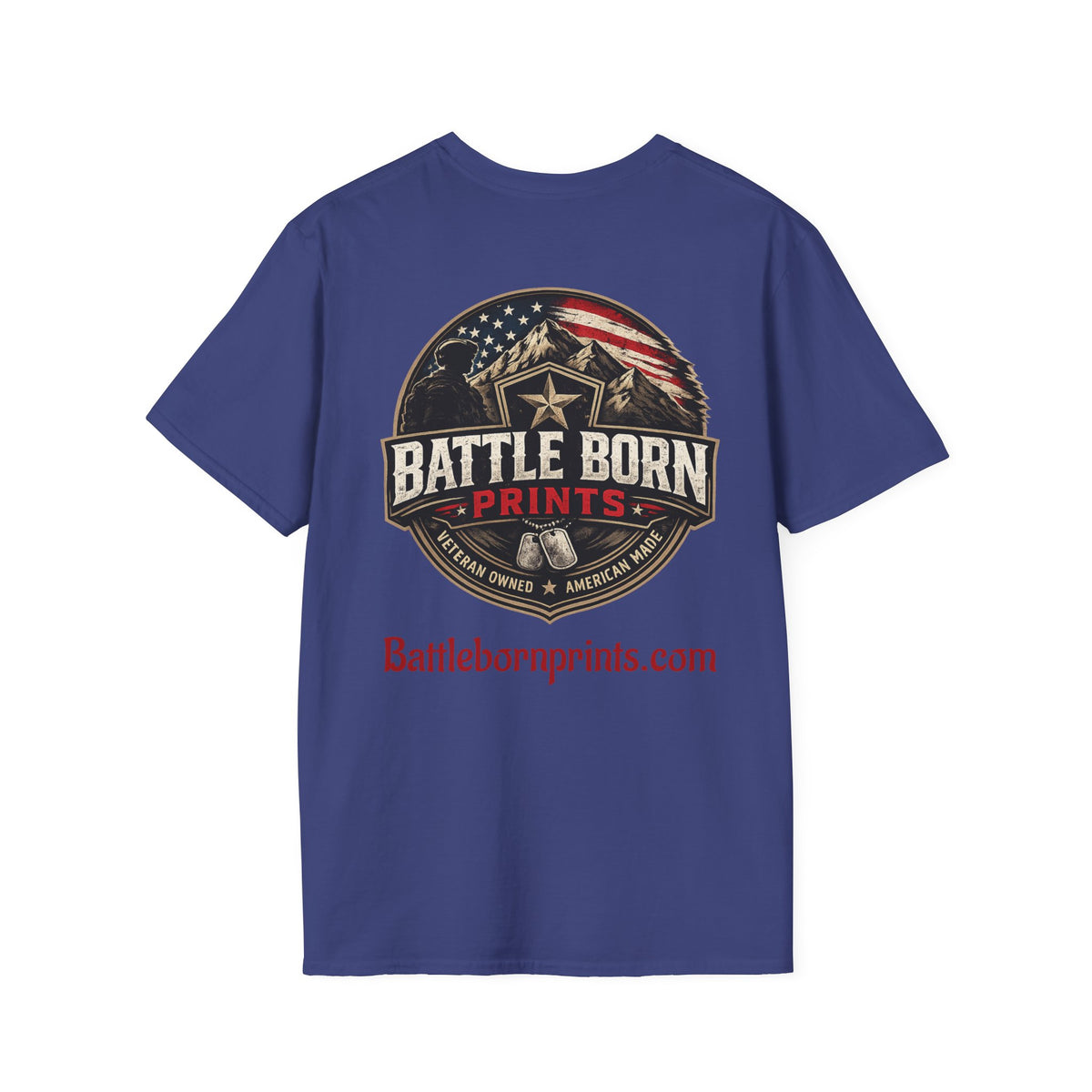 Battle Born Prints T‑Shirt — Minimal Everyday Tee
