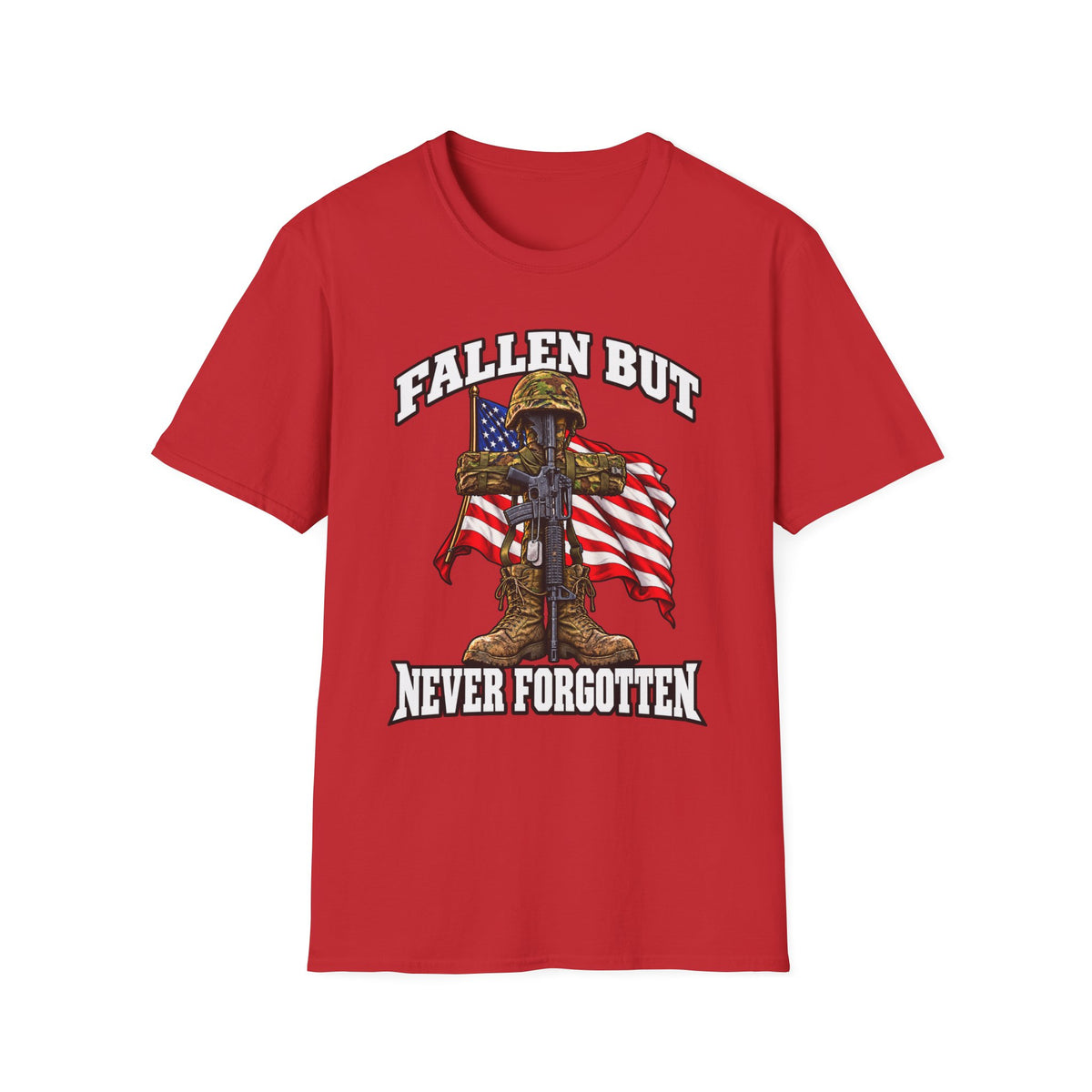 Never Forgotten Memorial T-Shirt – A Tribute Wearable Year-Round