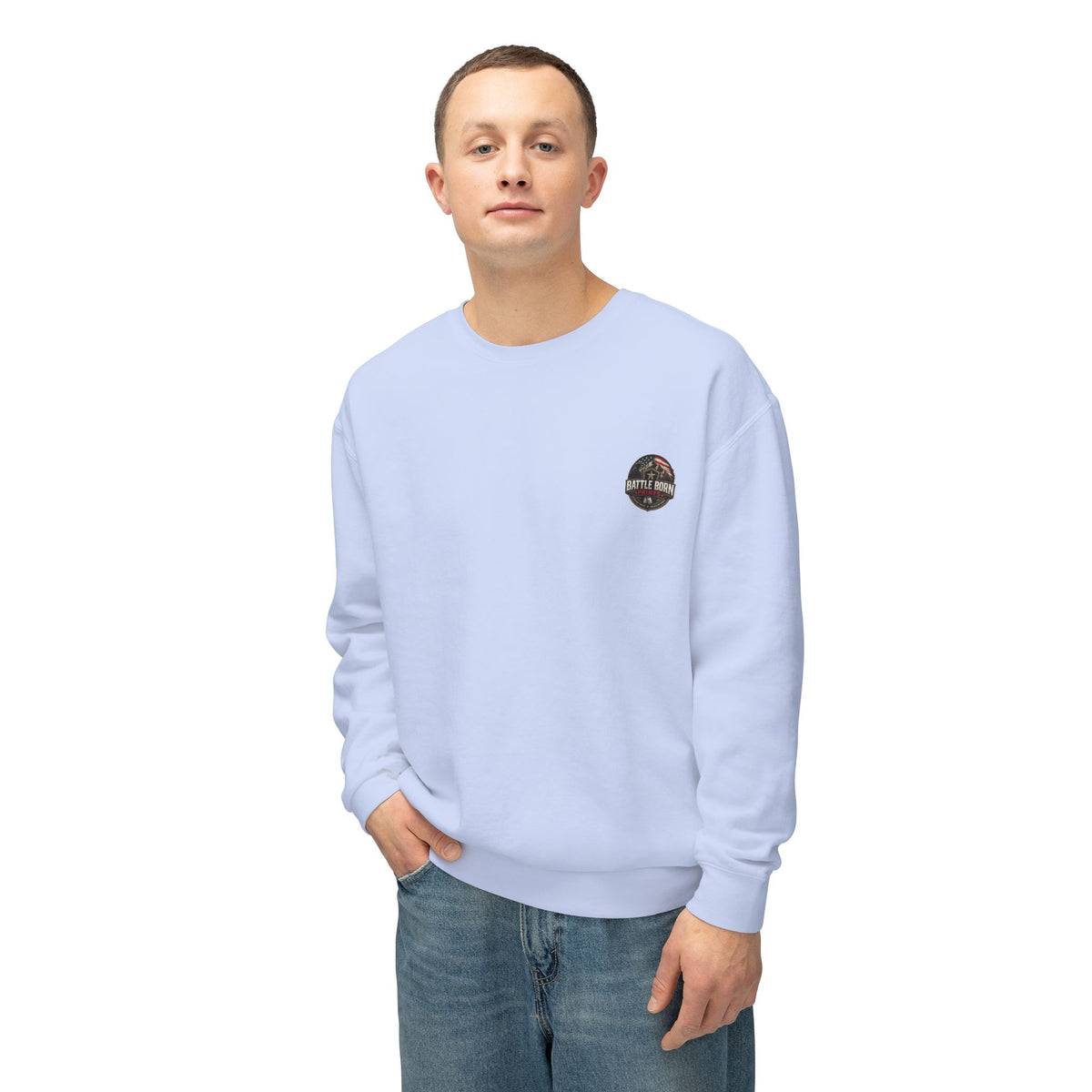 Battle Born Prints Heritage Collection "Made for Hard Miles" Crewneck Sweatshirt