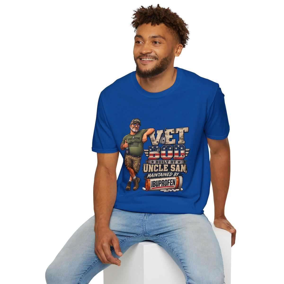 Vet Bod T-Shirt — Patriotic Vet Bod Tee Shirt