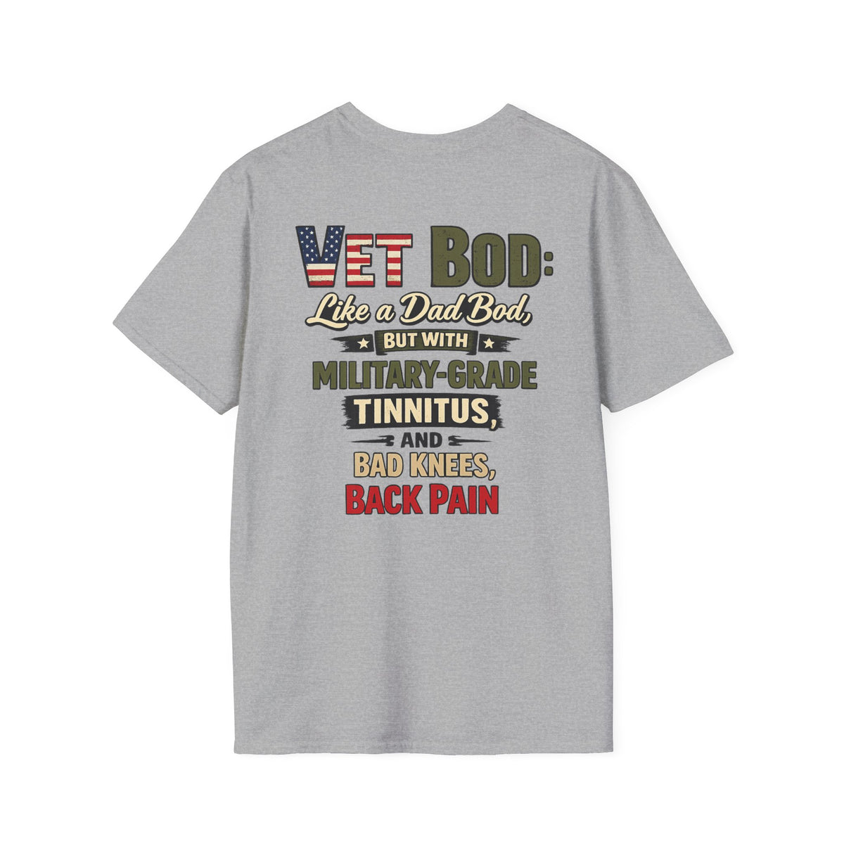 "Vet Bod" T‑Shirt — Minimal Tee Product