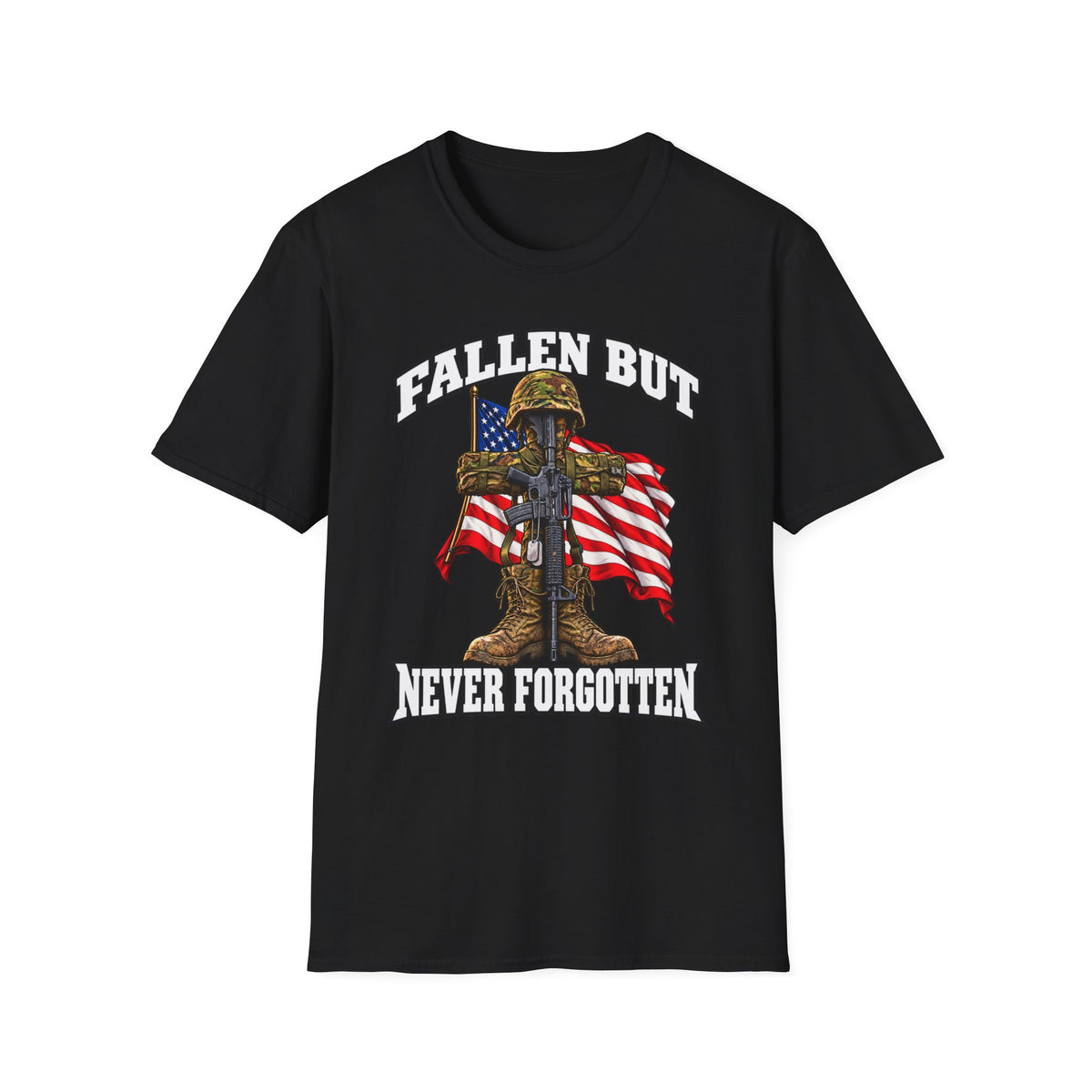 Never Forgotten Memorial T-Shirt – A Tribute Wearable Year-Round